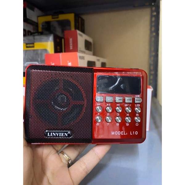 Máy nghe nhạc, Máy Radio FM, máy nghe kinh phật SPEAKER L10 - Hàng Chính Hãng