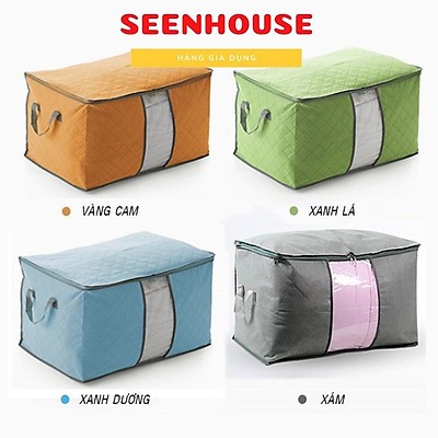 Đựng Chăn Màn Quần Áo Khung Sắt 50Cm x 40Cm .ĐTCA