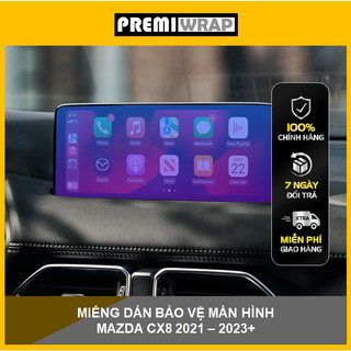 Miếng dán ppf bảo vệ màn hình mazda cx8 - thương hiệu premi wrap