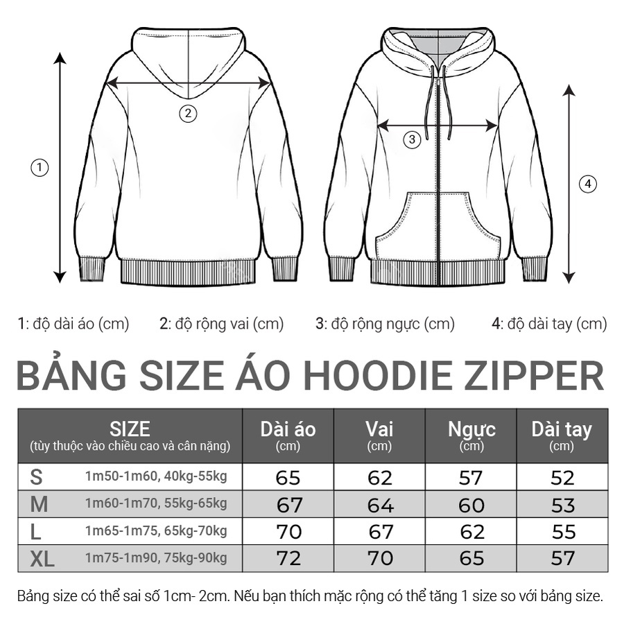 Áo Khoác - Áo  Hoodie Zip THIÊN THẦN PHỤC HƯNG Form Rộng Unisex Mũ Trùm 2 Lớp Vải Nỉ Bông
