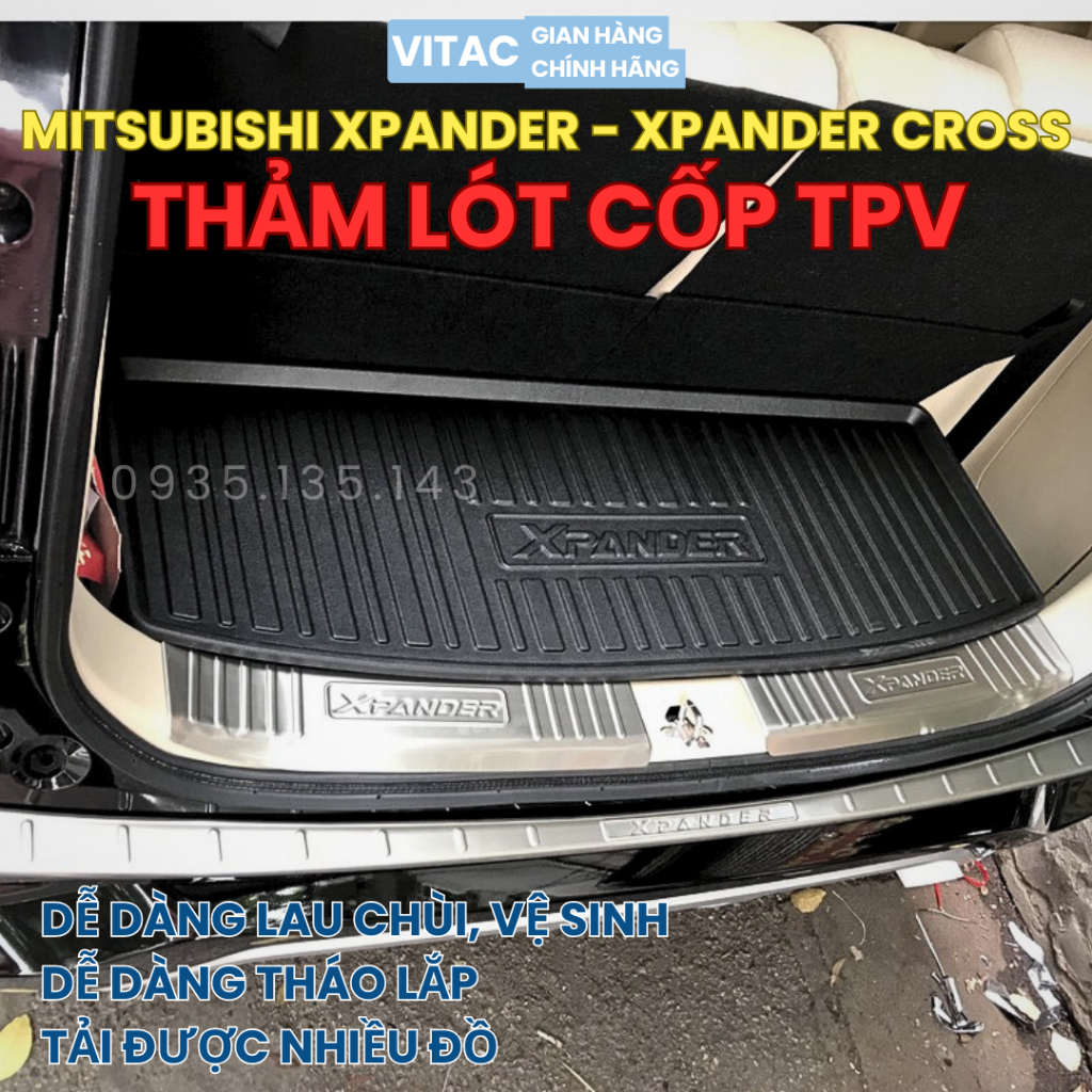 Thảm lót cốp Xpander - Xpander cross 2018-2023