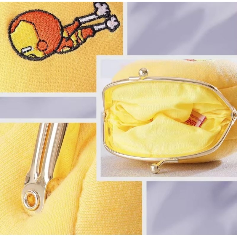 Ví bông đựng vật nhỏ Miniso x Marvel