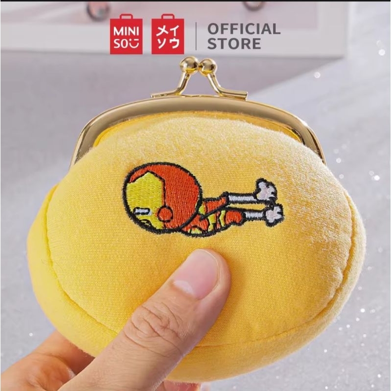 Ví bông đựng vật nhỏ Miniso x Marvel