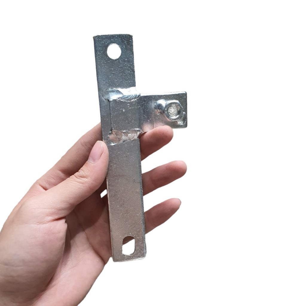 Tai chế bắt bô 2543 cho càng việt.- Tai pô cho dream Việt lắp pô 2543 [ loại dày ] -giá 1 cái