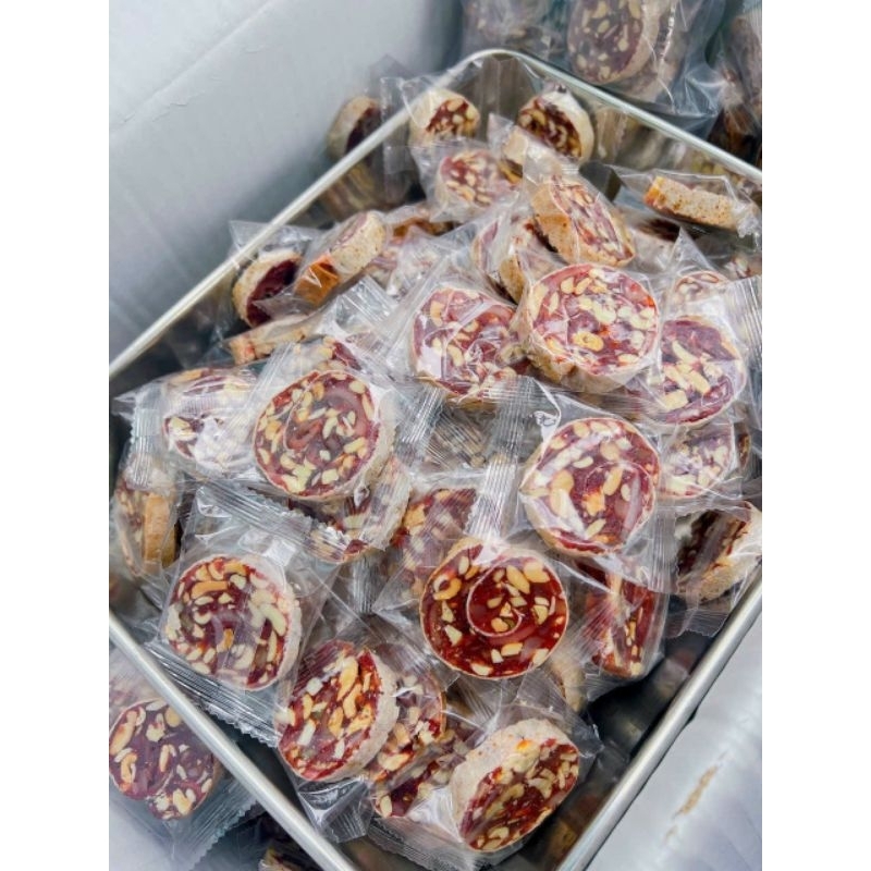 Túi 500g Kẹo Chuối Đậu Cuộn Siêu Ngon