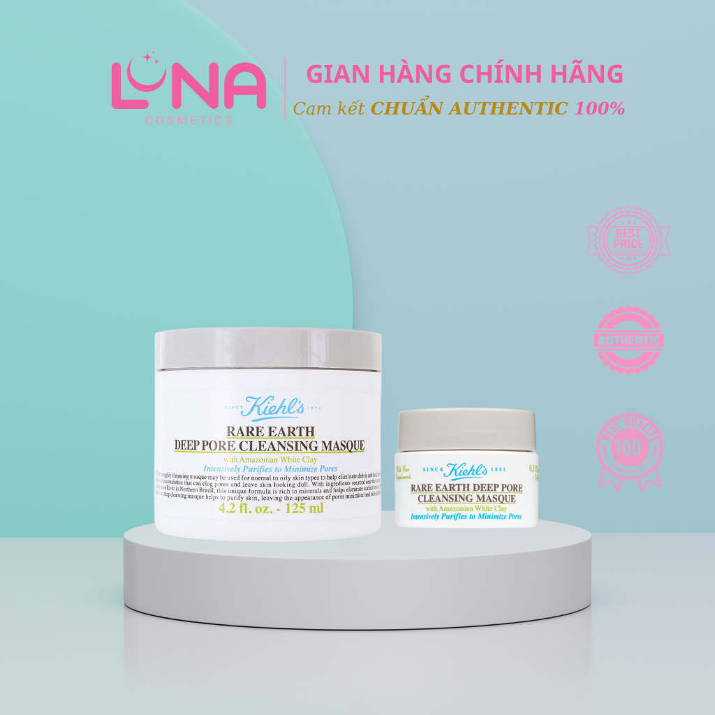 Mặt Nạ Đất Sét K.I.E.H.L'S Rare Earyh Deep Pore Cleansing Masque 14ml