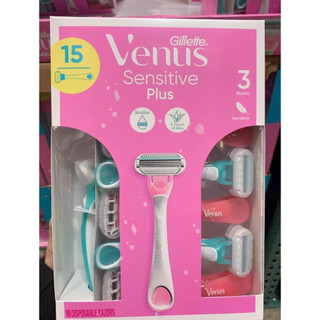 Dao Cạo Nữ Gillette Venus Sensitive Plus 3 lưỡi