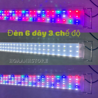 Đèn LED 6 Dãy Siêu Sáng | Led KAOKUI Ánh Sáng 10.000K Cho Hồ Thuỷ Sinh [size 120 đến 165cm]