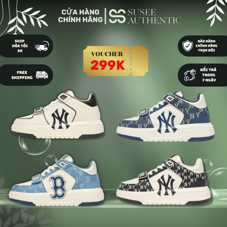 MLB Liner mid chính hãng giá tốt, mlb authentic linermid nhiều màu, bản mới về cực êm chân