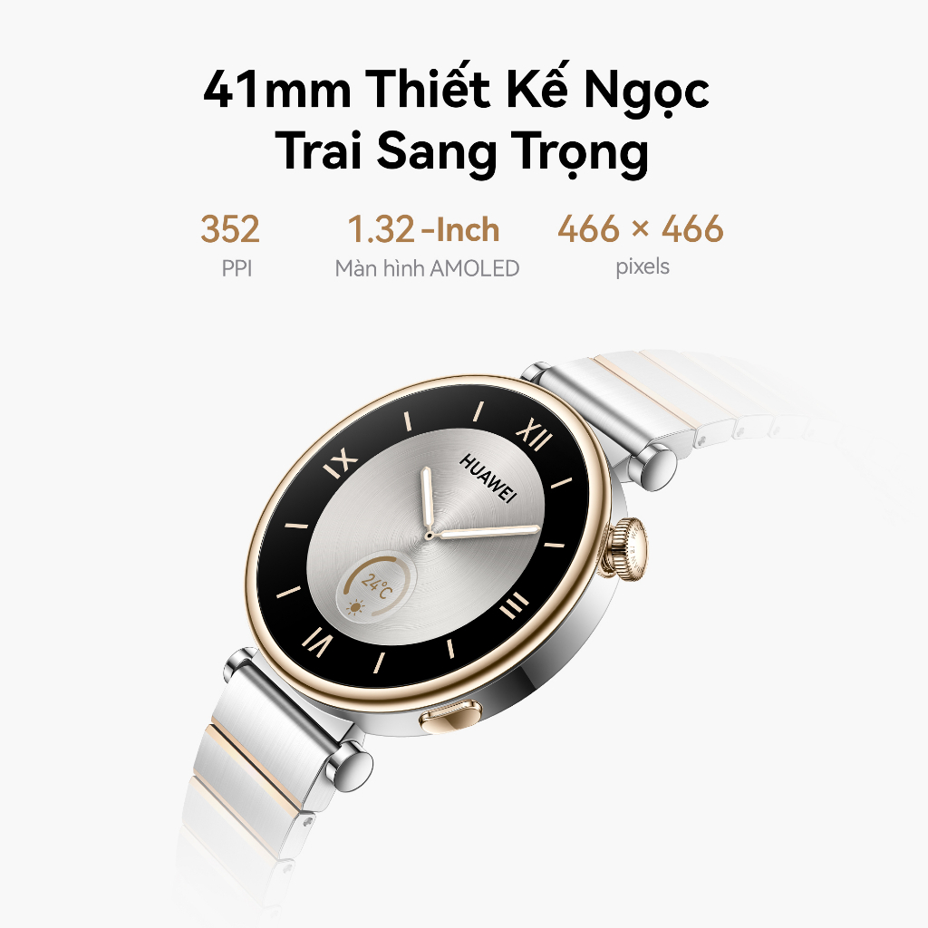 Đồng Hồ Thông Minh HUAWEI WATCH GT 4 41mm - Hàng Phân Phối Chính Hãng