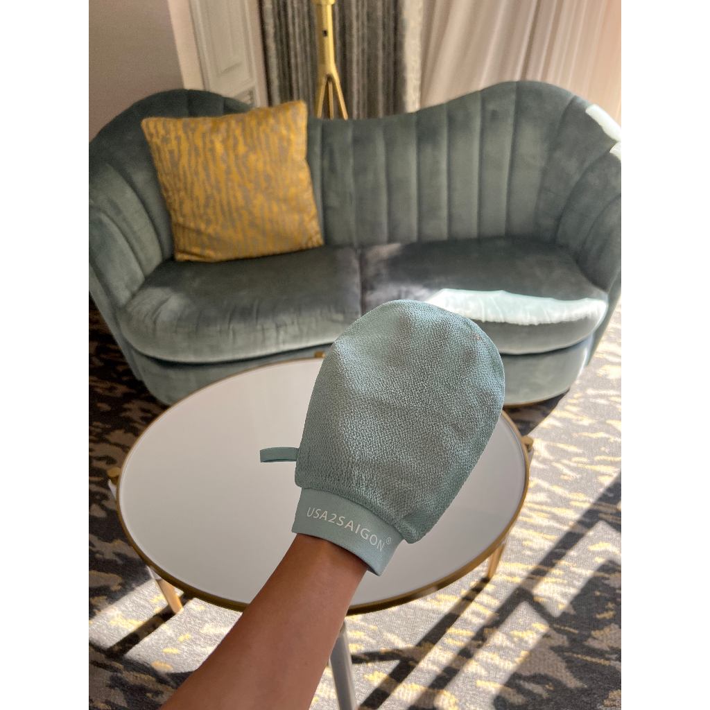 Găng tay tẩy da chết USA2SAIGON Exfoliating Body Glove