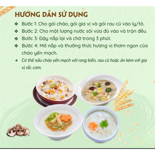 CHÁO YẾN MẠCH gói