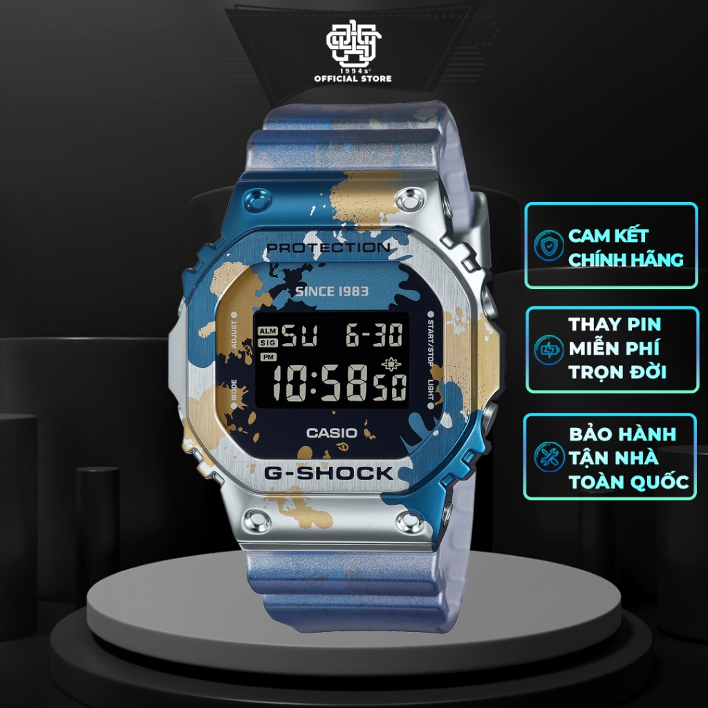 Đồng hồ Nam CASIO G-SHOCK GM-5600SS-1 Hàng chính hãng