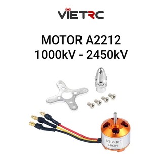 Động cơ không chổi than (brushless motor) 2212 1000kv / 1400kv / 2200kv / 2450kv cho máy bay điều khiển từ xa