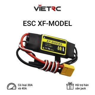 Mạch điều tốc ( ESC ) không chổi than XF-Model 30A / 40A 2-3S ráp máy bay điều khiển từ xa