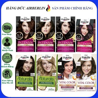 Thuốc Nhuộm Tóc Poly Palette Lên Màu Chuẩn Phủ Bạc Tốt