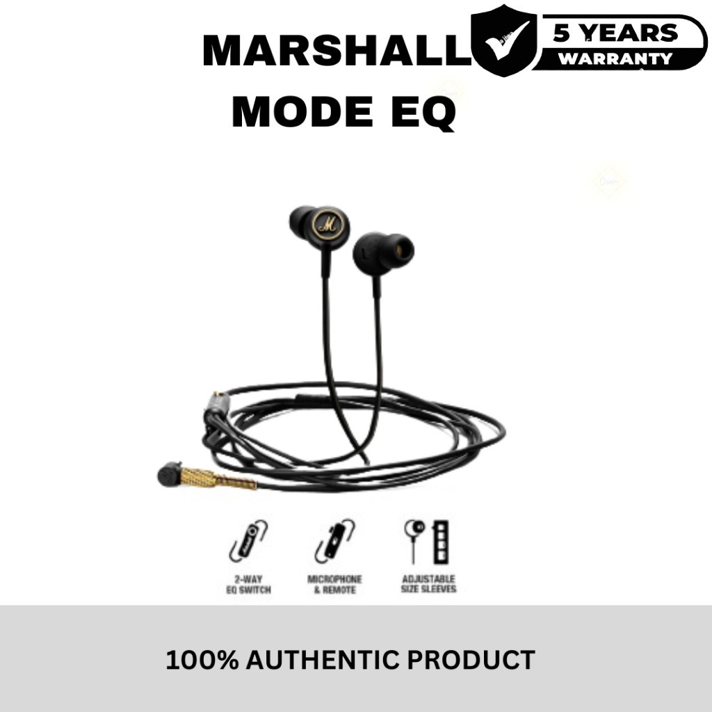 Ai nghe nhét tai MARSHALL MODE EQ - New 100% Bảo hành 12 tháng, 1 đổi 1 30 ngày.