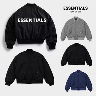 Áo Bomber ESSENTIALS 3 lớp Nam Nữ , Áo khoác bomber ESSENTIALS Jacket Cao Cấp Latizia
