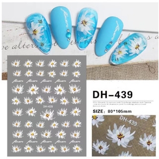 Sticker trang trí nail mã mới dh439