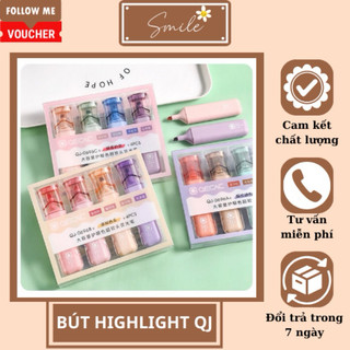 Bút highlight đánh dấu thân mập 2 bộ màu siêu xinh