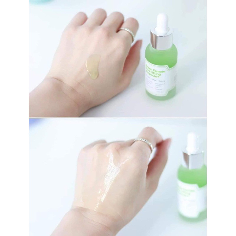 Serum cà chua xanh se lỗ chân lông SUNGBOON Editor Green Tomato Pore Lifting Ampoule 30ml