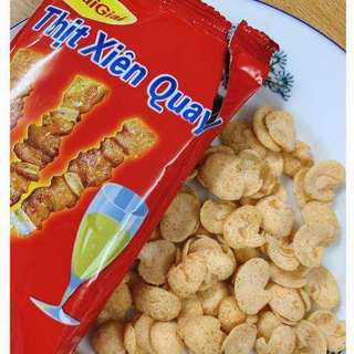 Snack thịt xiên quay (gói 16g)