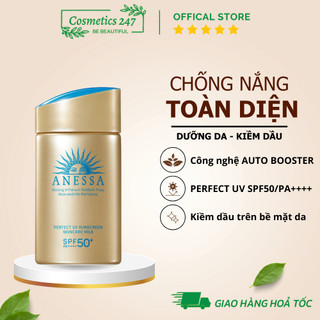 Kem chống nắng Anessa Perfect UV Sunscreen Skincare Milk SPF 50+ PA++++ 60ml