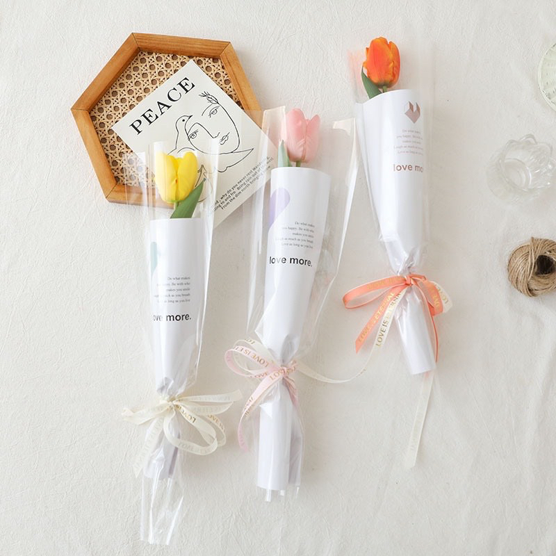 Túi Đựng 1 Bông Chữ Love Tập 10 Cái
