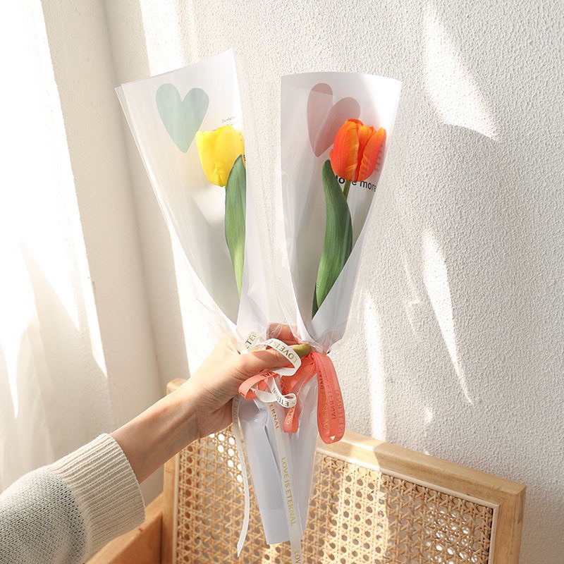 Túi Đựng 1 Bông Chữ Love Tập 10 Cái