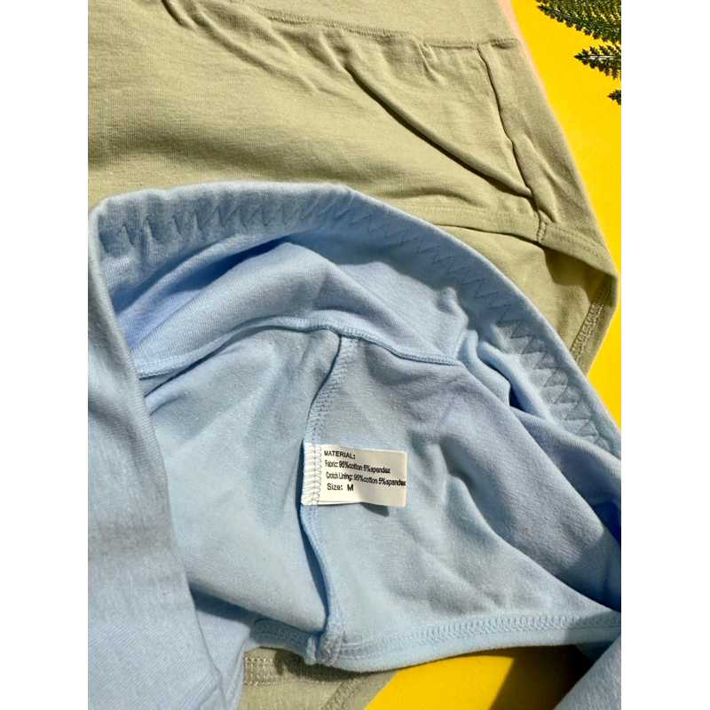 Combo 5Quần Lót Cotton Lưng Cao Xuất Dư