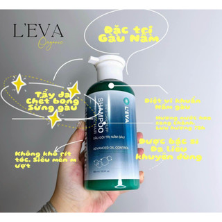  DẦU GỘI LEVA GIẢM NẤM - GẦU- CHẤY -VIÊM DA ĐẦU 450ML 