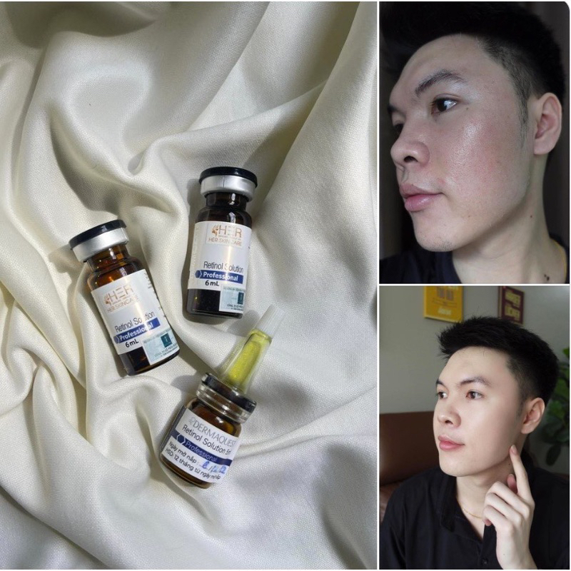 Peel da DermaQuest Retinol Solution 6ml Giảm thâm, chống lão hoá, làm da mịn màng