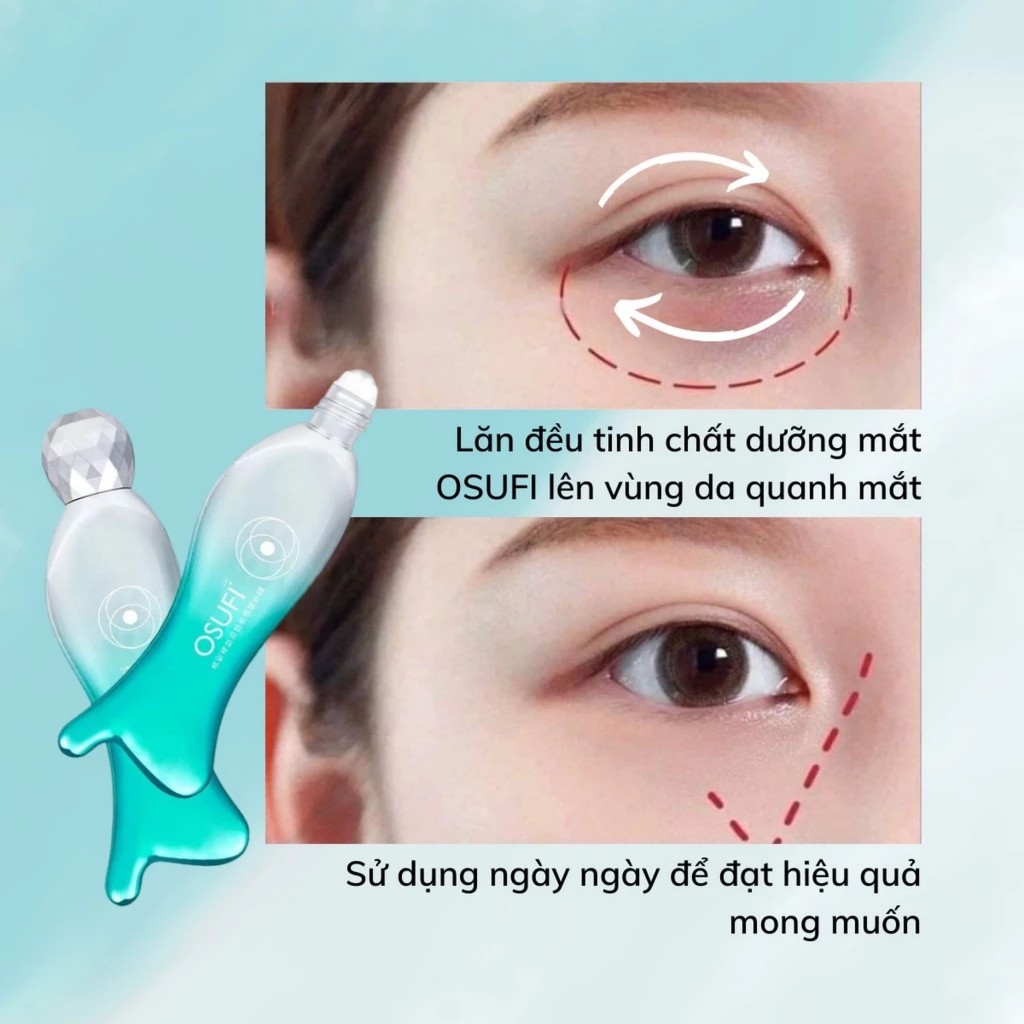 Tinh Chất Lăn Mắt Osufi Làm Săn Chắc, Mờ Thâm, Giảm Nhăn Mắt 30g
