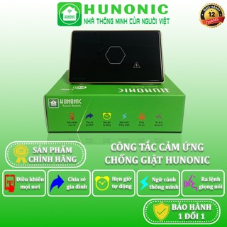 Công tắc cảm ứng wifi, công tắc chống giật cho bình nóng lạnh hunonic - hnp1uc