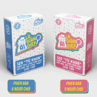 Bài boardgame ai là gián điệp mới tặng kèm quà hấp dẫn