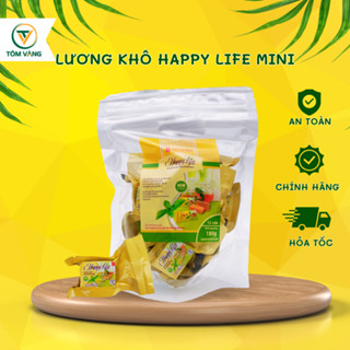 Lương Khô Ăn Kiêng Tiểu Đường Happy Life Mini - Tổng Kho Lương Khô Tôm Vàng