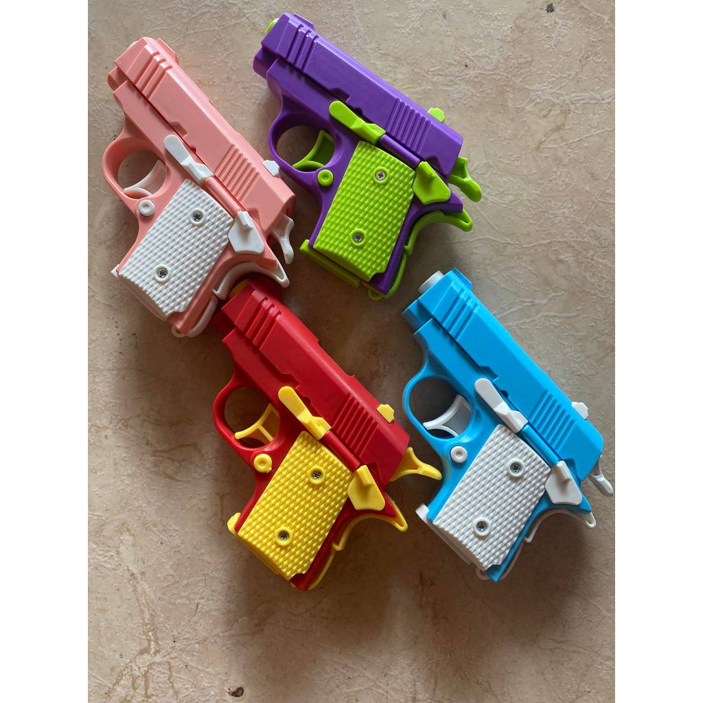 1911 Mini in 3D Đồ Chơi Nhựa ABS An Toàn, Giải Trí K Gây Hại, CHÍNH HÃNG - SÚNG Đồ Chơi Nhựa 1911 MẪU MỚI 2023