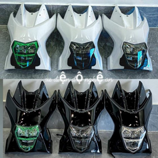  Mặt nạ to xe điện xmen kèm đèn zinpat lắp sẵn 