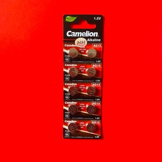 Vỉ 10 viên ag13 a76 lr44 camelion thay máy tính casio