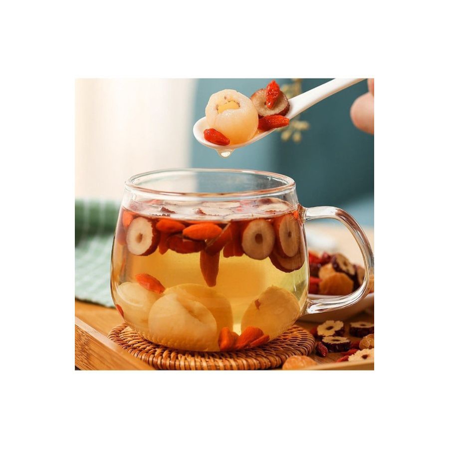 Trà táo đỏ mix hoa cúc, kỳ tử, long nhãn - Vườn Thảo Mộc