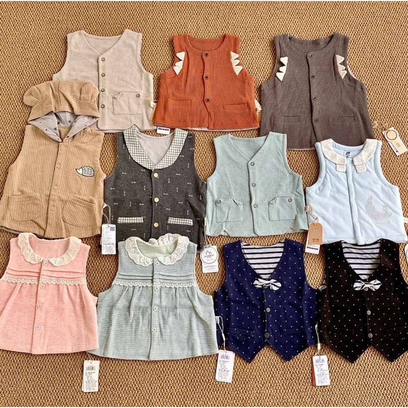 Áo gile hàng xuất xịn cho bé sz 7-17kg