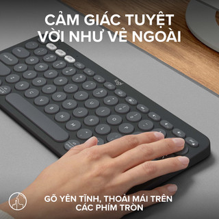 Combo Bàn phím và chuột Bluetooth Logitech K380s + M350s - Easy-Switch, Slient