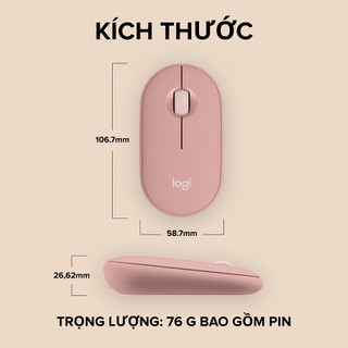 Combo Bàn phím và chuột Bluetooth Logitech K380s + M350s - Easy-Switch, Slient