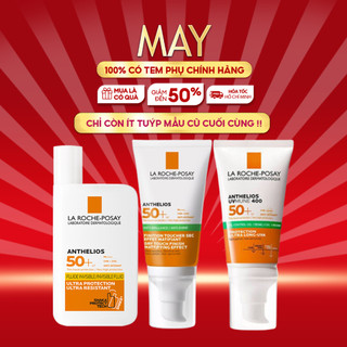 Kem chống nắng La Roche-Posay Anthelios XL/SPF 50+/Anti-Imperfection giúp da kiểm soát bóng nhờn,dễ nổi mụn 50ml