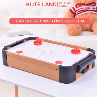 Bộ đồ chơi khúc côn cầu Air Hockey 51x31x11 cm giúp tăng khả năng tương tác và vận động cho bé HKEY1