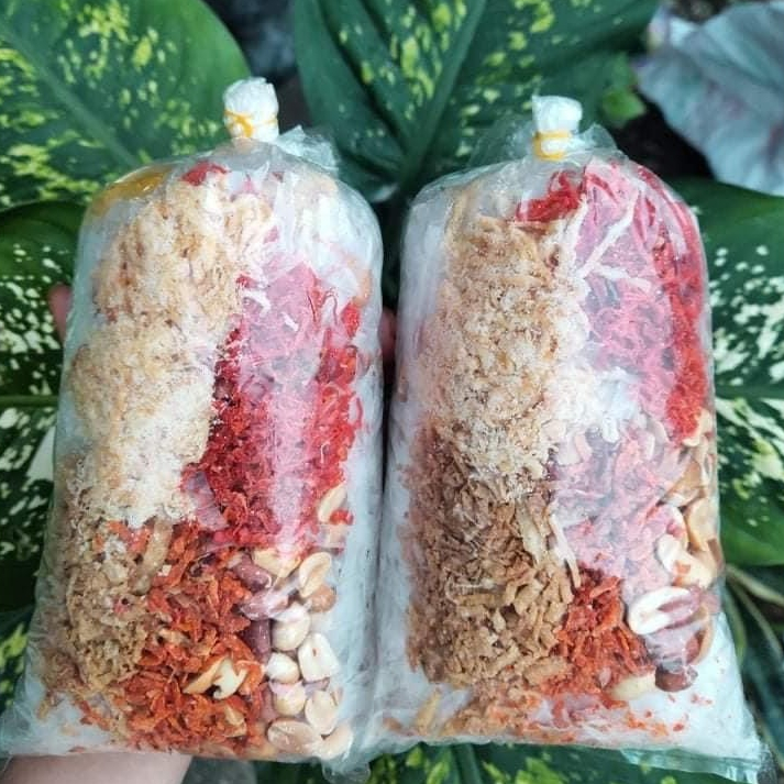 Bánh tráng trộn thập cẩm sate sốt bò full topping