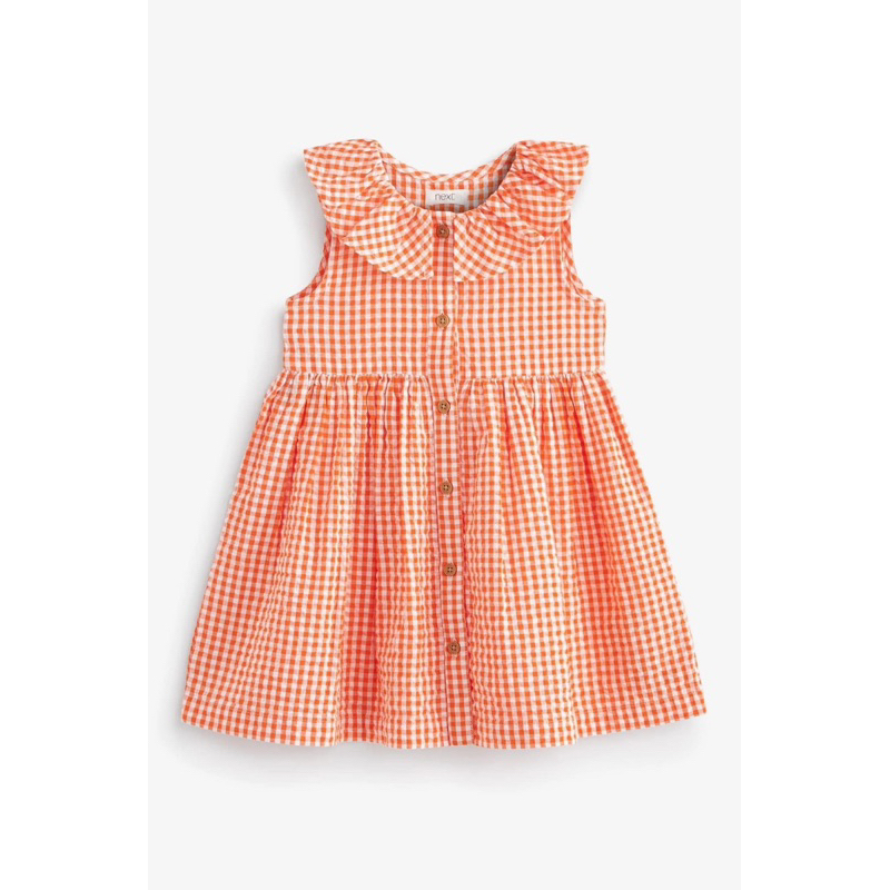 Váy N.E.X.T cam cổ bèo siêu xinh cho bé gái