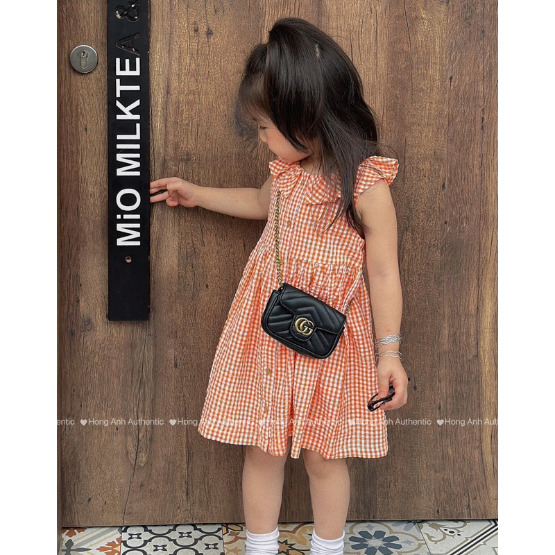 Váy N.E.X.T cam cổ bèo siêu xinh cho bé gái