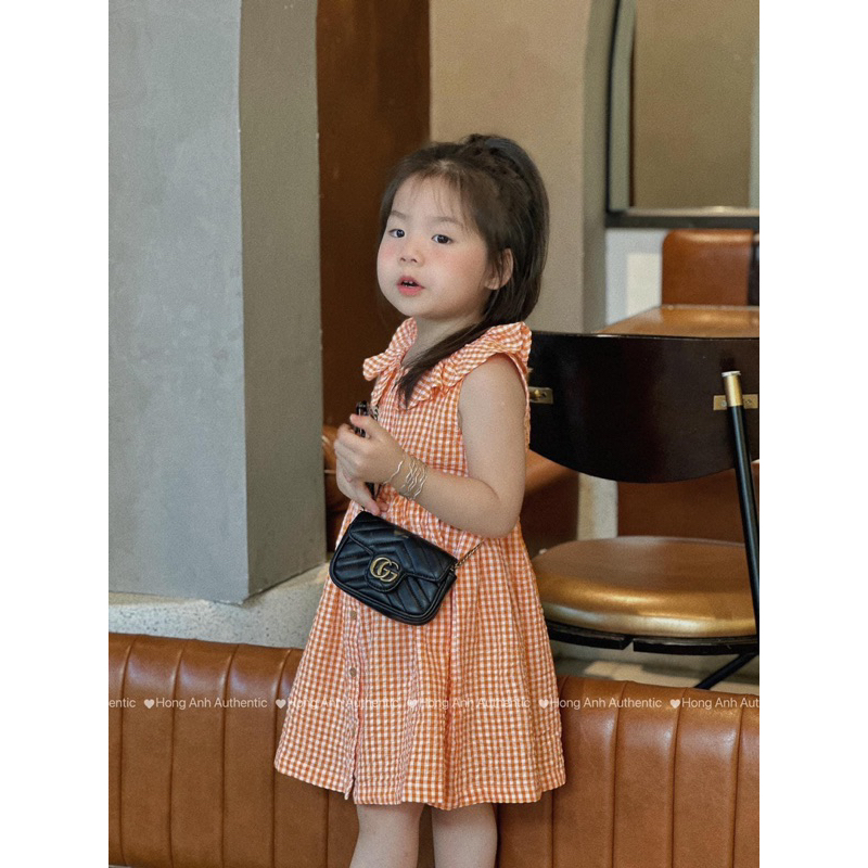 Váy N.E.X.T cam cổ bèo siêu xinh cho bé gái