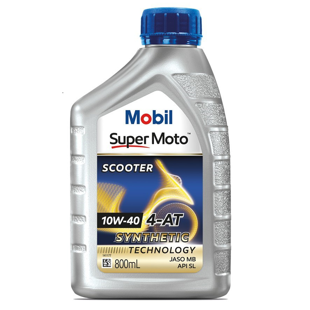 Nhớt xe tay ga cao cấp Mobil Scooter 10W40 800ml